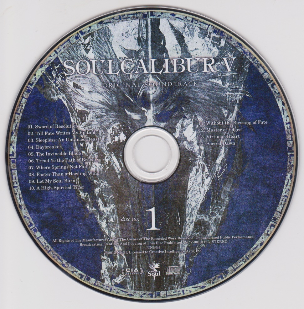 SOULCALIBUR V ORIGINAL SOUNDTRACK (2012) MP3 - Download